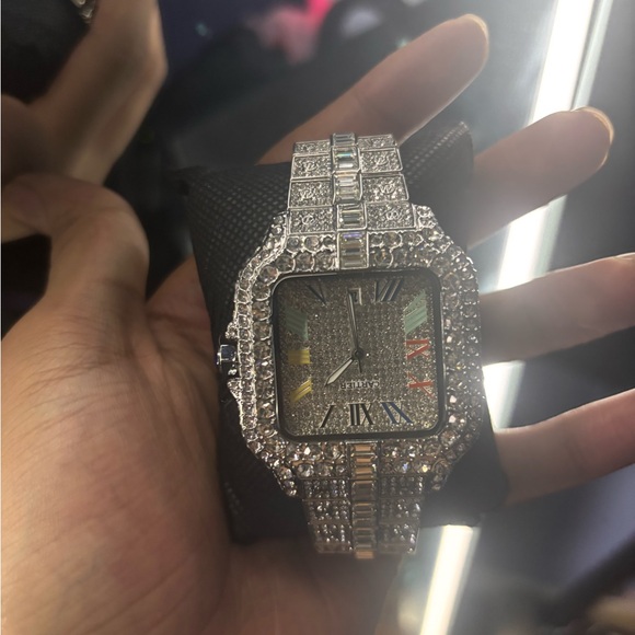 Iced out Cartier